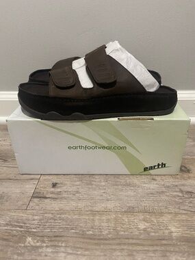 Men’s Earth Origins “Bandit” Slide Sandals – Size 10